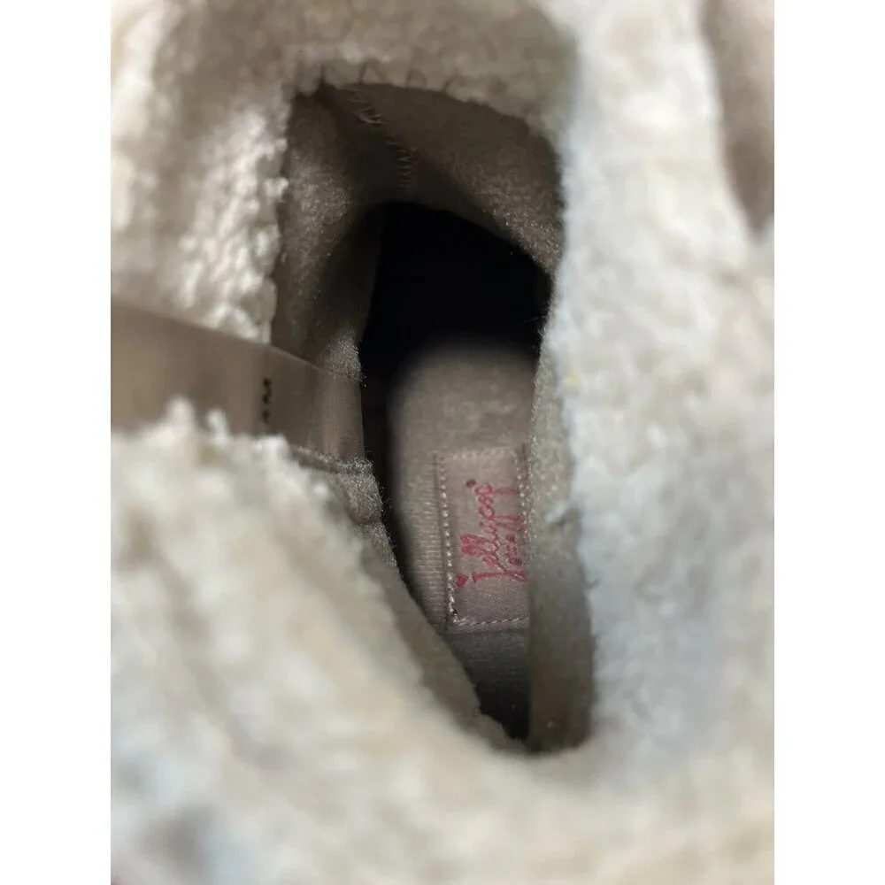 Jellypop Chimney Shearling Sherpa Boots Booties Size 4 Girls New